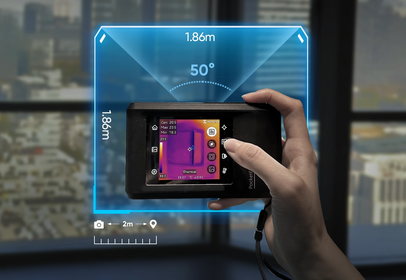camara termografica pocket e